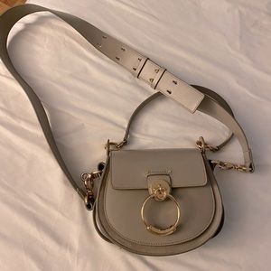 CHLOÉ- authentic Small Tess Bag - Grey